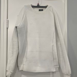 Gently used white sweater
